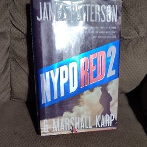 NYPD Red 2 by James Patterson & Marshall Karp - Red and Blue Cover